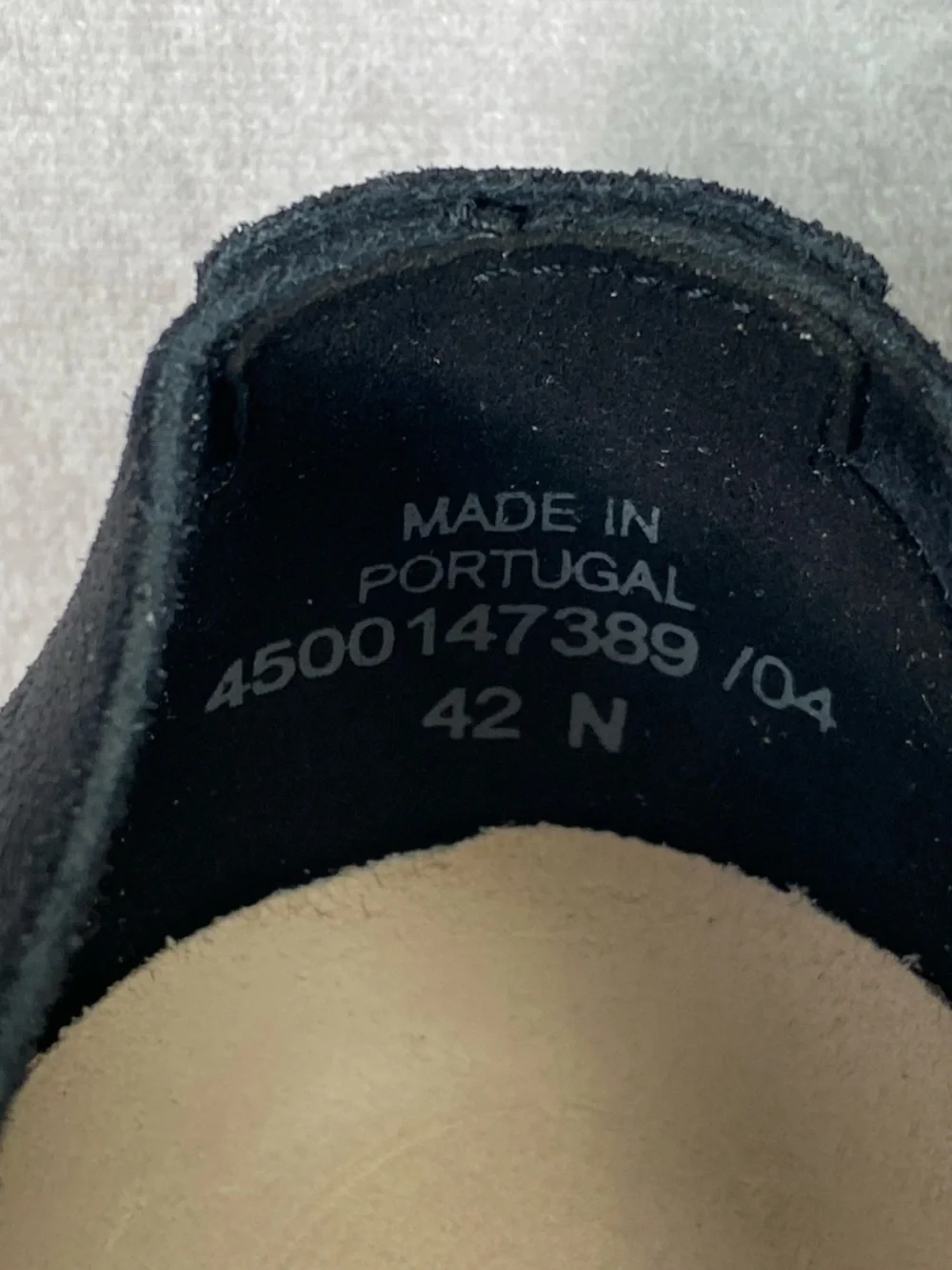 Birkenstock Uppsala Low Suede Leather Black Casual Comfot Oxfords Shoes 42 EUR